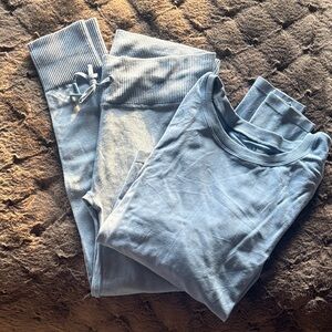 Light Blue Loungewear/yoga/pajamas